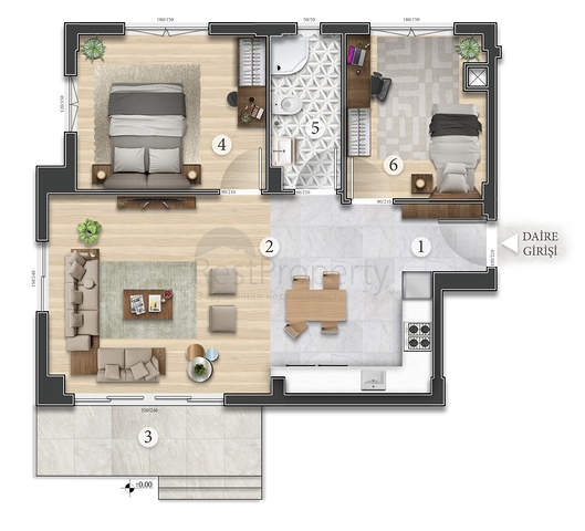 مشروع استثماري في منطقة ألتنتاش الصغيرة - أنطاليا
