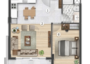 مشروع استثماري في منطقة ألتنتاش الصغيرة - أنطاليا