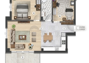 مشروع استثماري في منطقة ألتنتاش الصغيرة - أنطاليا