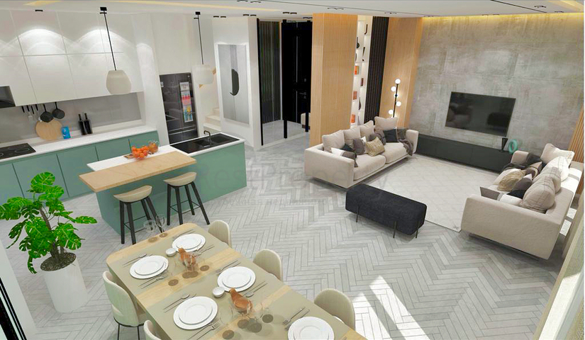 فلل في منطقة تشاميوفا ، كيمير - أنطاليا.