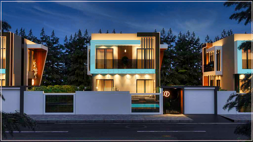 فلل في منطقة تشاميوفا ، كيمير - أنطاليا.