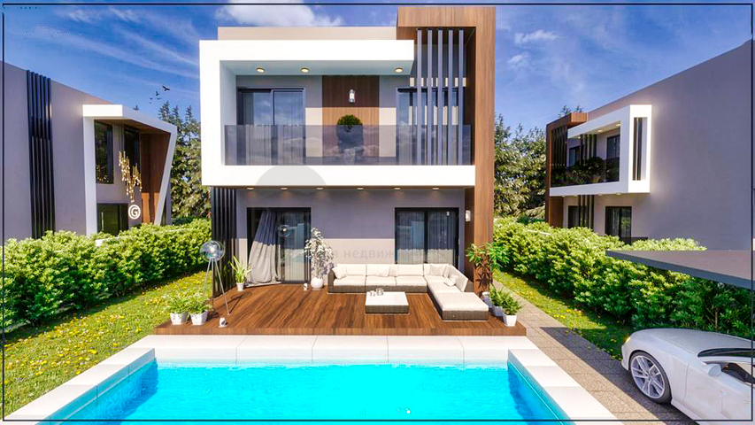 فلل في منطقة تشاميوفا ، كيمير - أنطاليا.