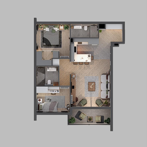 مشروع استثماري في منطقة ألتنتاش الصغيرة - أنطاليا