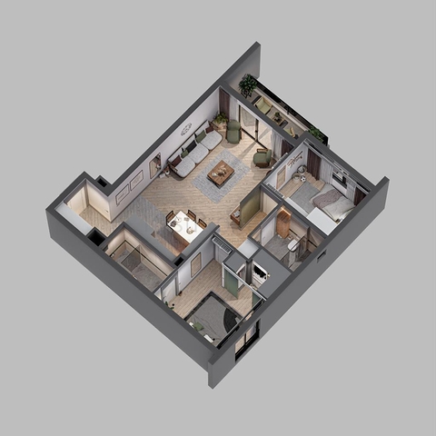 مشروع استثماري في منطقة ألتنتاش الصغيرة - أنطاليا