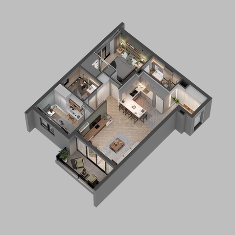 مشروع استثماري في منطقة ألتنتاش الصغيرة - أنطاليا