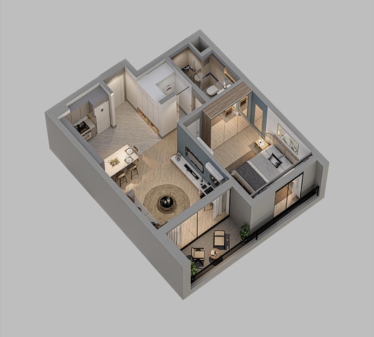 مشروع استثماري في منطقة ألتنتاش الصغيرة - أنطاليا