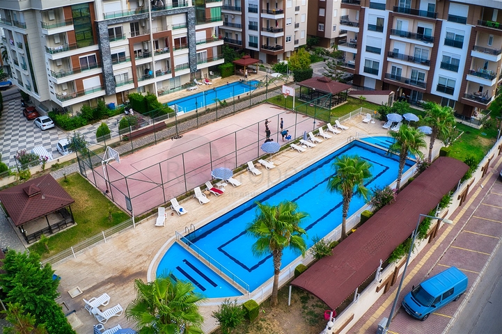 شقة 2 + 1 في منطقة هورما الصغيرة - أنطاليا