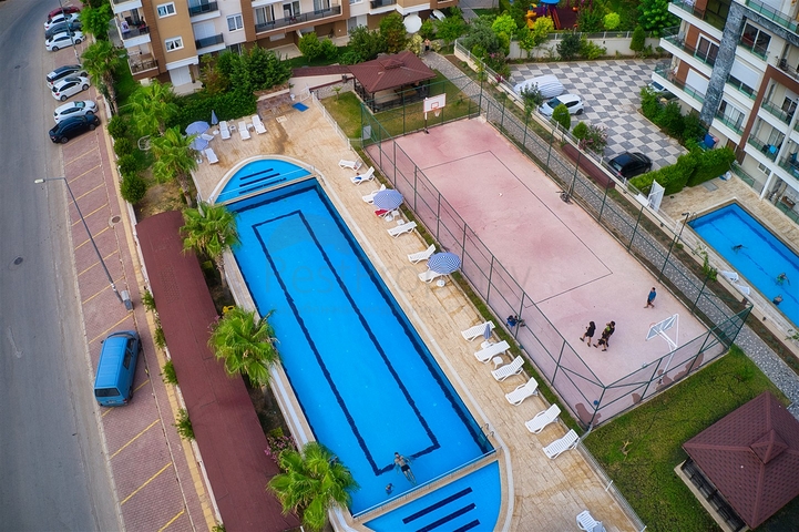 شقة 2 + 1 في منطقة هورما الصغيرة - أنطاليا