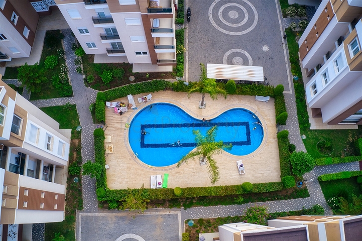 شقة 2 + 1 في منطقة هورما الصغيرة - أنطاليا