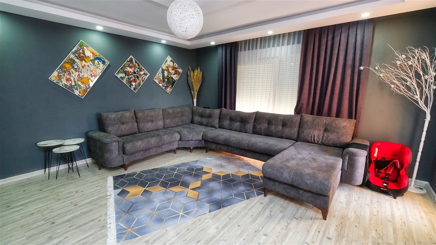 شقة 2 + 1 في منطقة هورما الصغيرة - أنطاليا