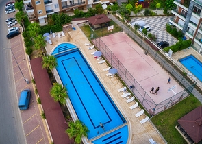 شقة 2 + 1 في منطقة هورما الصغيرة - أنطاليا