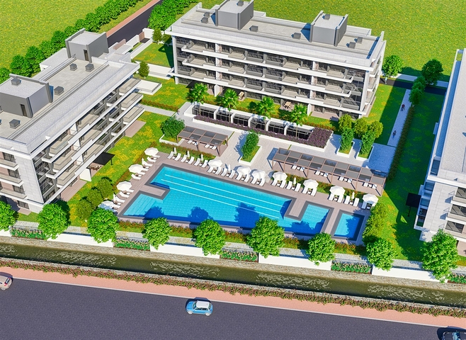 مشروع استثماري جديد في منطقة أونجالي - أنطاليا