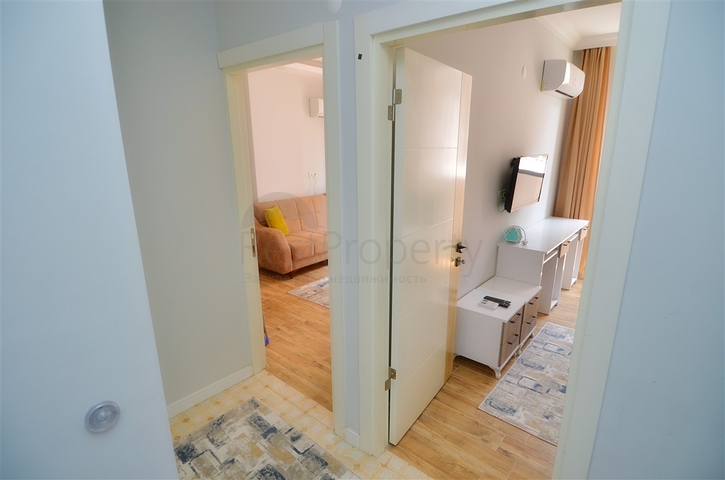 شقة 2 + 1 مع أثاث في منطقة كيبيز