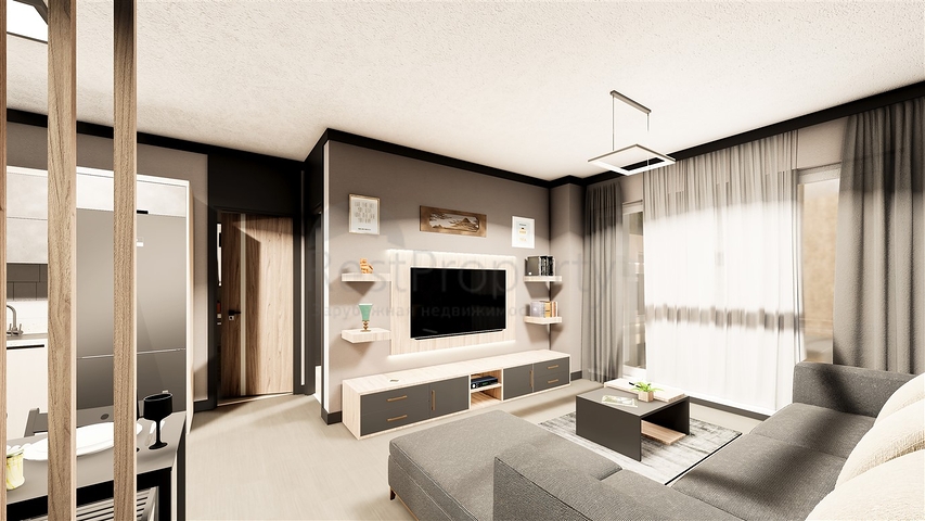 شقق 1 + 1 ، 2 + 1 ، 3 + 1 في منطقة كيبيز - أنطاليا