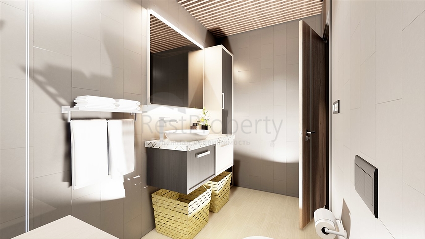 شقق 1 + 1 ، 2 + 1 ، 3 + 1 في منطقة كيبيز - أنطاليا