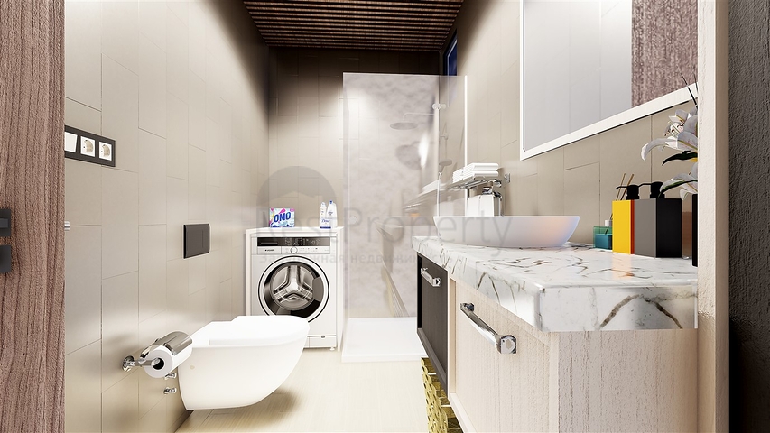 شقق 1 + 1 ، 2 + 1 ، 3 + 1 في منطقة كيبيز - أنطاليا