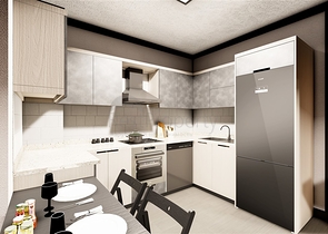 شقق 1 + 1 ، 2 + 1 ، 3 + 1 في منطقة كيبيز - أنطاليا