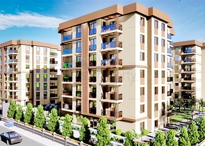 شقق 1 + 1 ، 2 + 1 ، 3 + 1 في منطقة كيبيز - أنطاليا