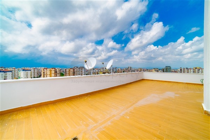 شقة بإطلالة رائعة على البحر في منطقة تشاغلايان الصغيرة - أنطاليا