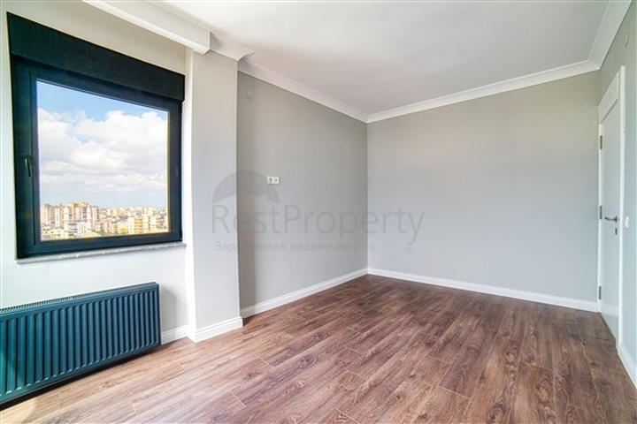 شقة بإطلالة رائعة على البحر في منطقة تشاغلايان الصغيرة - أنطاليا