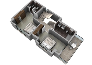 عقارات فتحية - فيلا في فتحية للبيع - 4 غرف وصالة . 