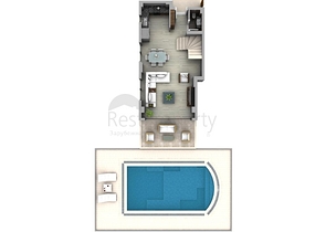 عقارات فتحية - فيلا في فتحية للبيع - 4 غرف وصالة . 