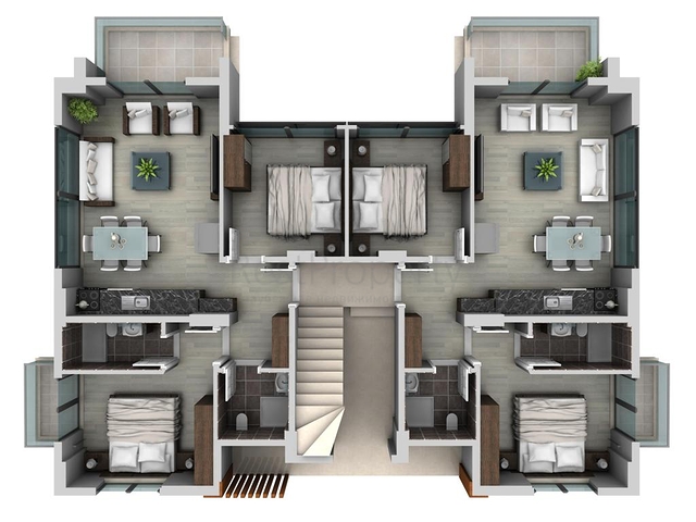 عقارات فتحية - شقق وفلل قريبة من البحر .