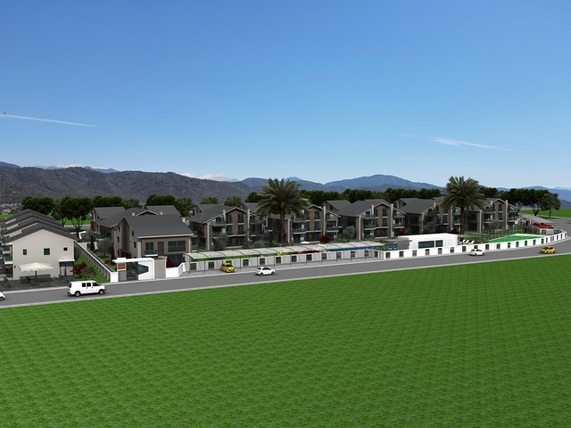 عقارات فتحية - شقق وفلل قريبة من البحر .