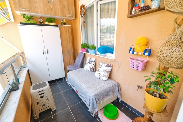 شقة 1 + 1 في منطقة هورما - أنطاليا