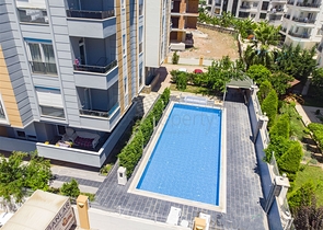 شقة 1 + 1 في منطقة هورما - أنطاليا