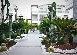 فلل 3 + 2 و 4 + 2 في مجمع في اونجالي انطاليا