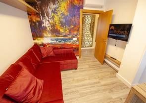 بنتهاوس 3 + 1 مفروشة 3 دقائق سيرا على الأقدام إلى البحر في أنطاليا