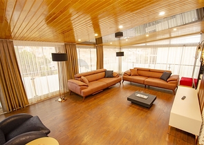 بنتهاوس 3 + 1 مفروشة 3 دقائق سيرا على الأقدام إلى البحر في أنطاليا