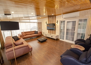 بنتهاوس 3 + 1 مفروشة 3 دقائق سيرا على الأقدام إلى البحر في أنطاليا