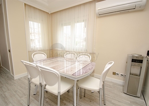 بنتهاوس 3 + 1 مفروشة 3 دقائق سيرا على الأقدام إلى البحر في أنطاليا