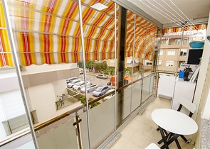 بنتهاوس 3 + 1 مفروشة 3 دقائق سيرا على الأقدام إلى البحر في أنطاليا