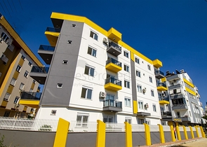 شقق 1 + 1  في المشروع النهائي في مراد باش أنطاليا