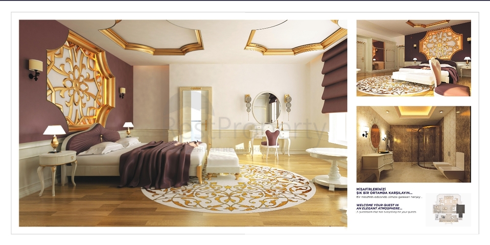 مجمع راقى من الفلل في دوشمالتي أنطاليا