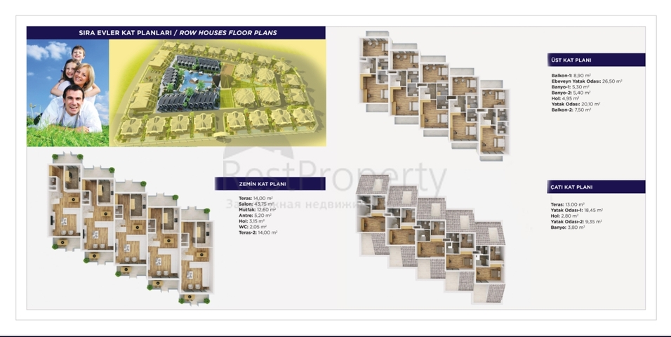 مجمع راقى من الفلل في دوشمالتي أنطاليا