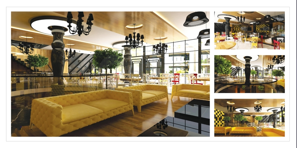 مجمع راقى من الفلل في دوشمالتي أنطاليا