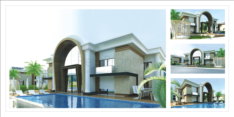 مجمع راقى من الفلل في دوشمالتي أنطاليا