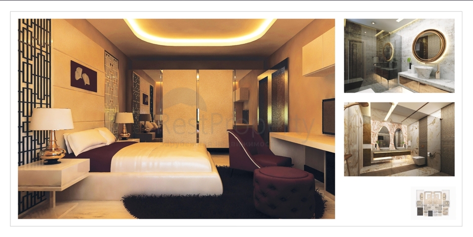 مجمع راقى من الفلل في دوشمالتي أنطاليا