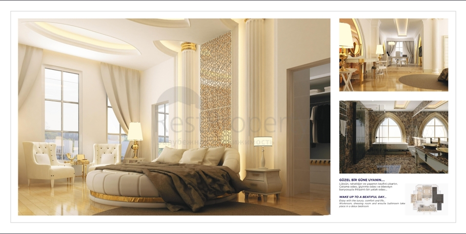 مجمع راقى من الفلل في دوشمالتي أنطاليا