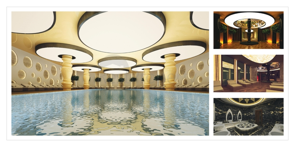 مجمع راقى من الفلل في دوشمالتي أنطاليا