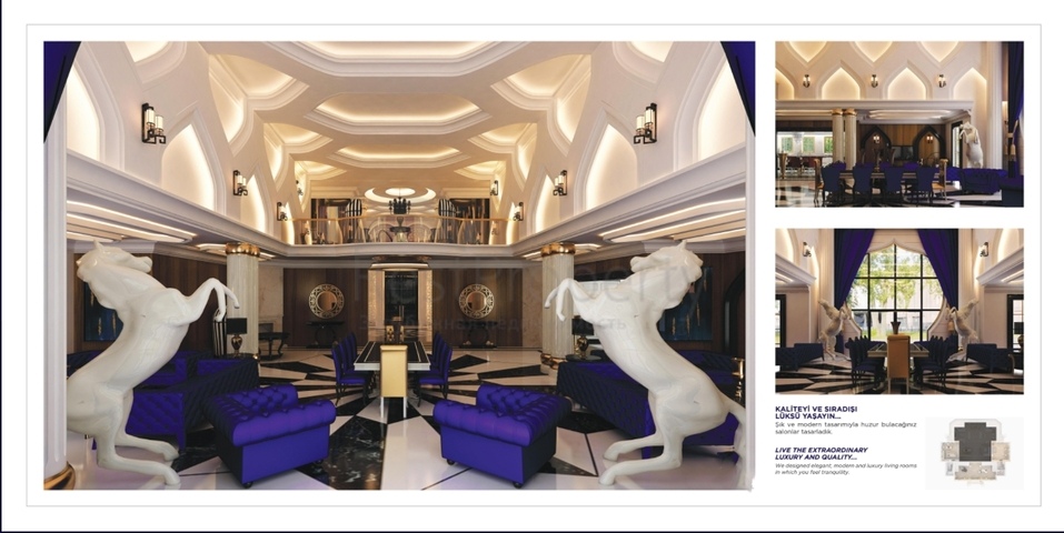 مجمع راقى من الفلل في دوشمالتي أنطاليا