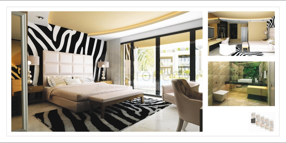 مجمع راقى من الفلل في دوشمالتي أنطاليا