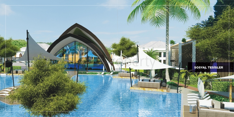 مجمع راقى من الفلل في دوشمالتي أنطاليا