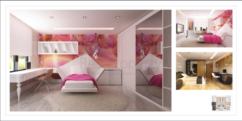 مجمع راقى من الفلل في دوشمالتي أنطاليا