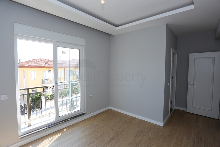 شقق 2 + 1 في مجمع جديد في كاميوفا كيمير 800 متر من البحر