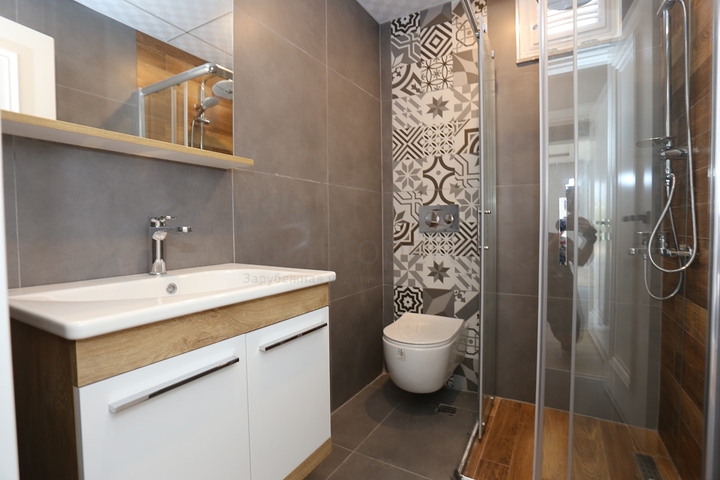 شقق 2 + 1 في مجمع جديد في كاميوفا كيمير 800 متر من البحر